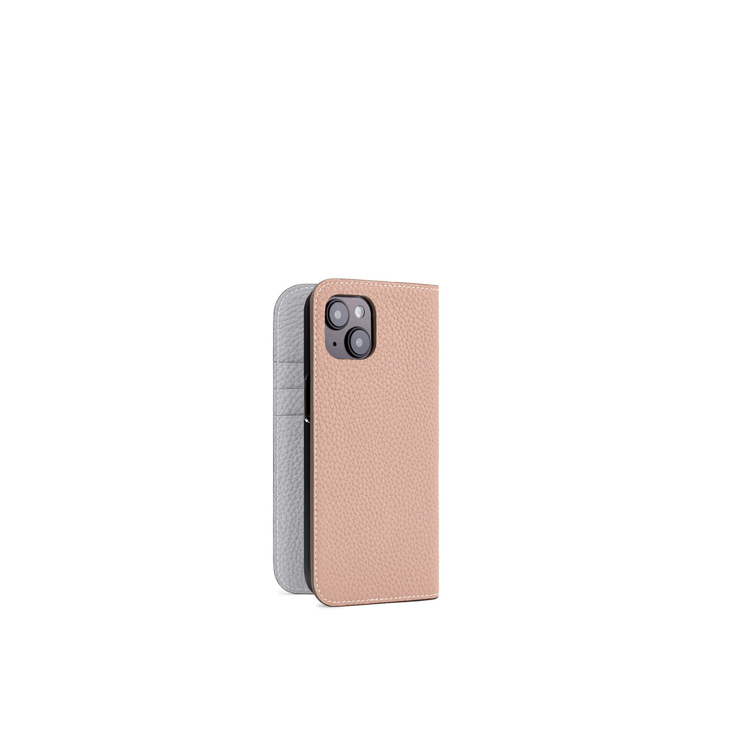 (iPhone 15) 다이어리 케이스 수축 가죽