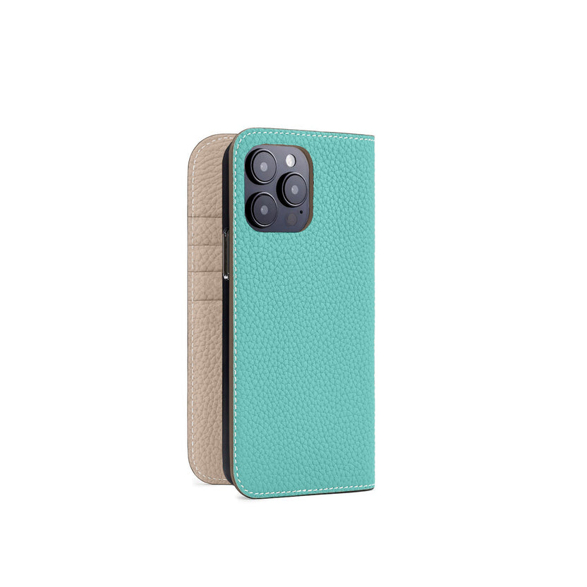 Diary Case Shrink Leather (iPhone 15 Pro Max)