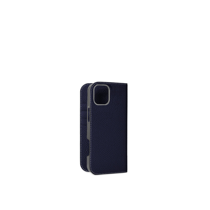 【オンライン限定】 (iPhone 16 Plus) ダイアリーケース シュリンクレザー