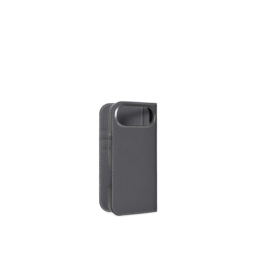 【オンライン限定】 (iPhone Air) ダイアリーケース シュリンクレザー