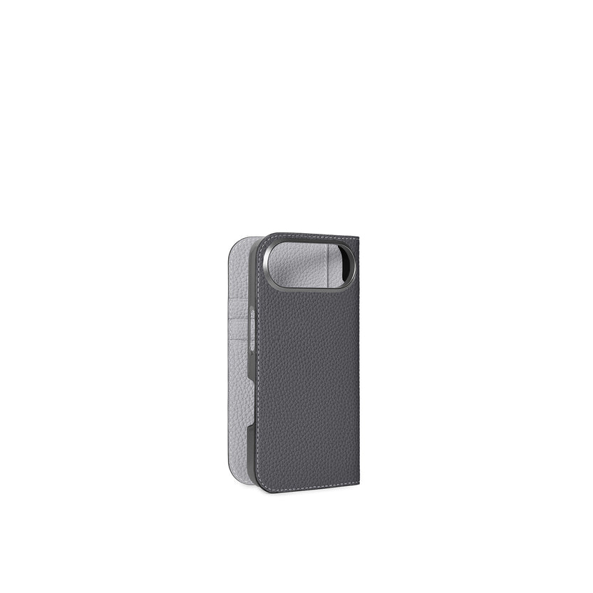 【オンライン限定】 (iPhone Air) ダイアリーケース シュリンクレザー