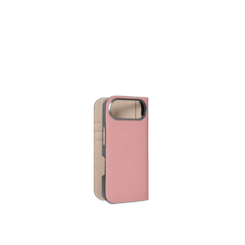 【オンライン限定】 (iPhone Air) ダイアリーケース シュリンクレザー