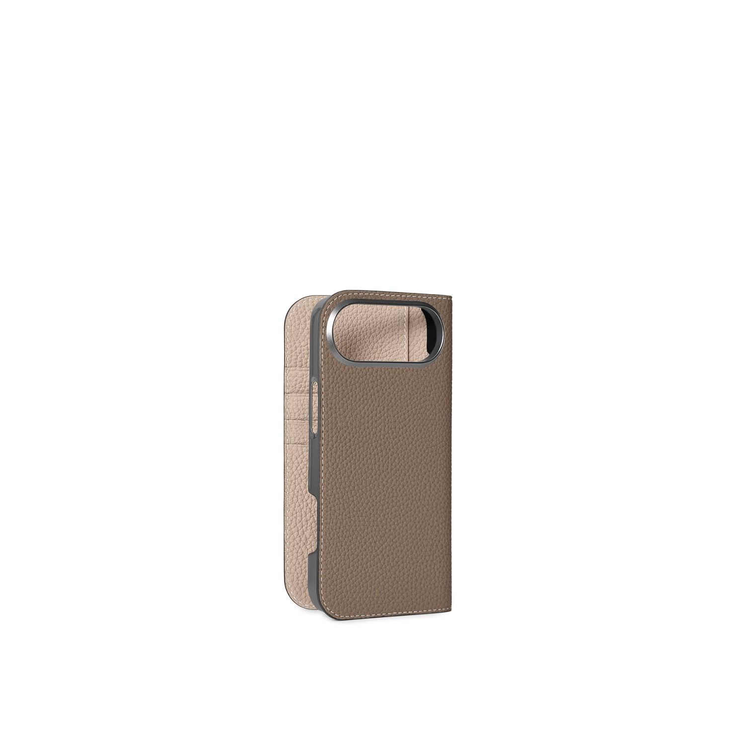 (iPhone 17 Air) ダイアリーケース シュリンクレザー