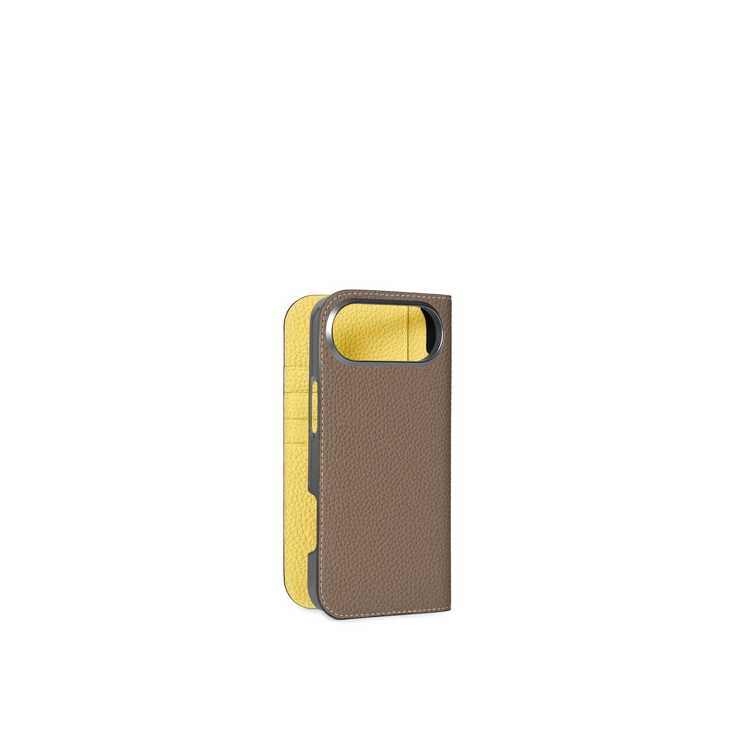 (iPhone 17 Air) ダイアリーケース シュリンクレザー