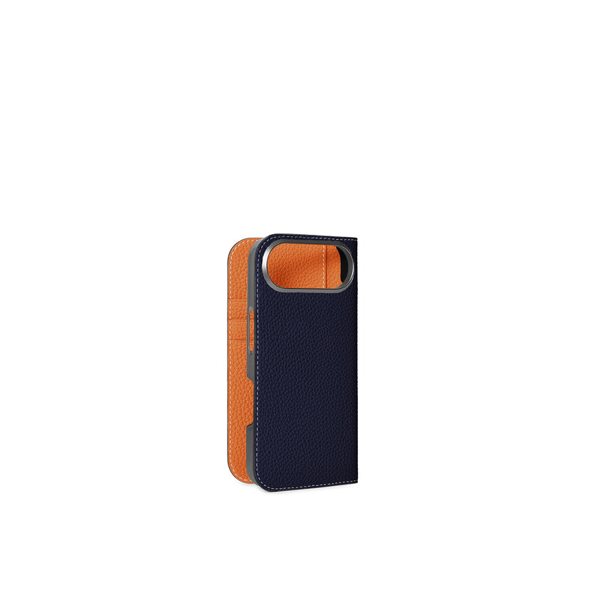 【オンライン限定】 (iPhone Air) ダイアリーケース シュリンクレザー