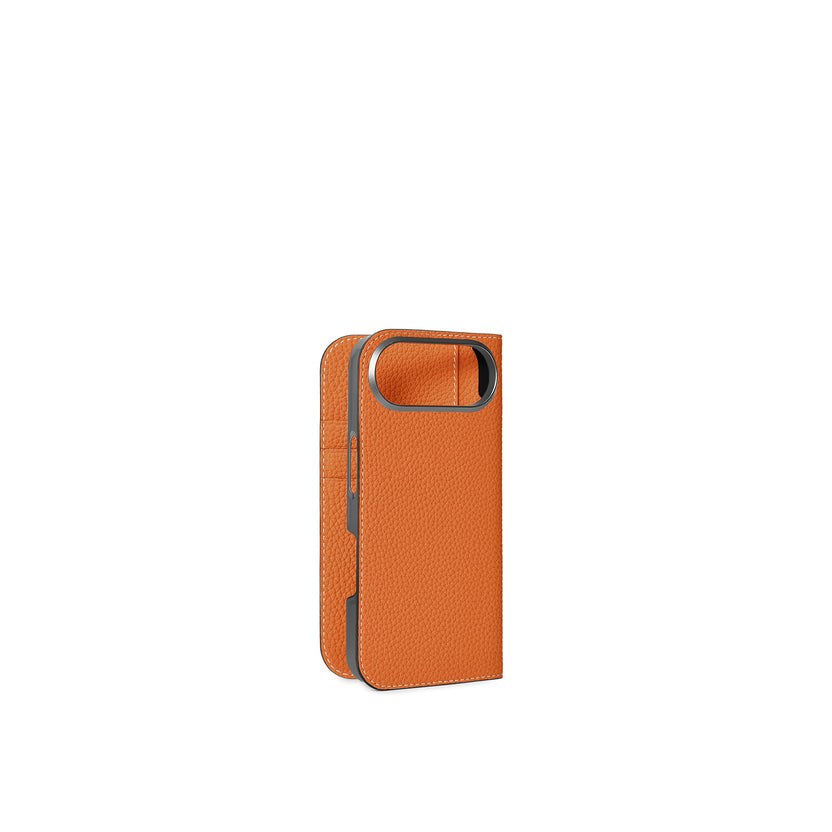 【オンライン限定】 (iPhone Air) ダイアリーケース シュリンクレザー