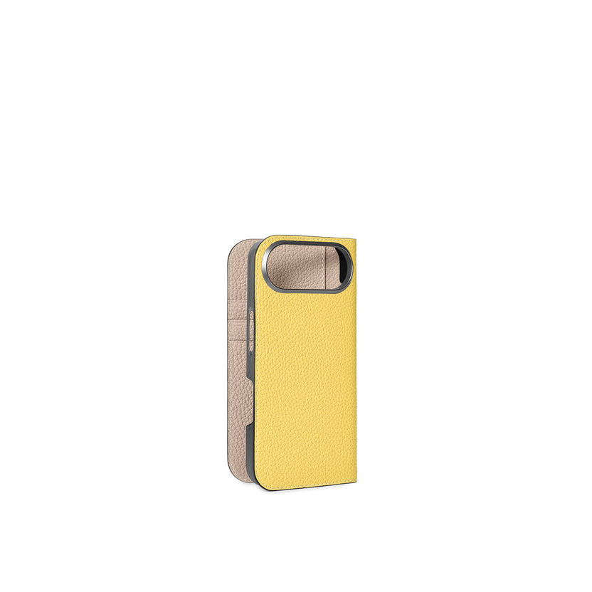 【オンライン限定】 (iPhone Air) ダイアリーケース シュリンクレザー