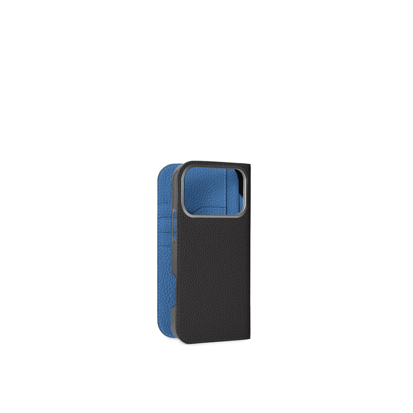 (iPhone 17 Pro Max) ダイアリーケース シュリンクレザー