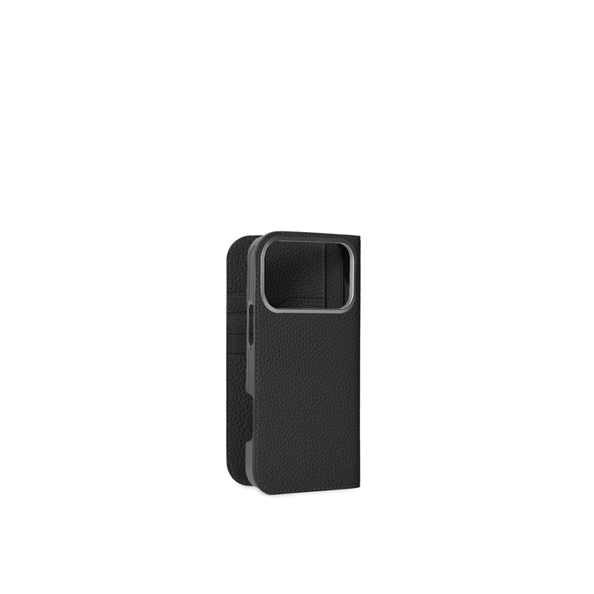 (iPhone 18 Pro Max) ダイアリーケース シュリンクレザー