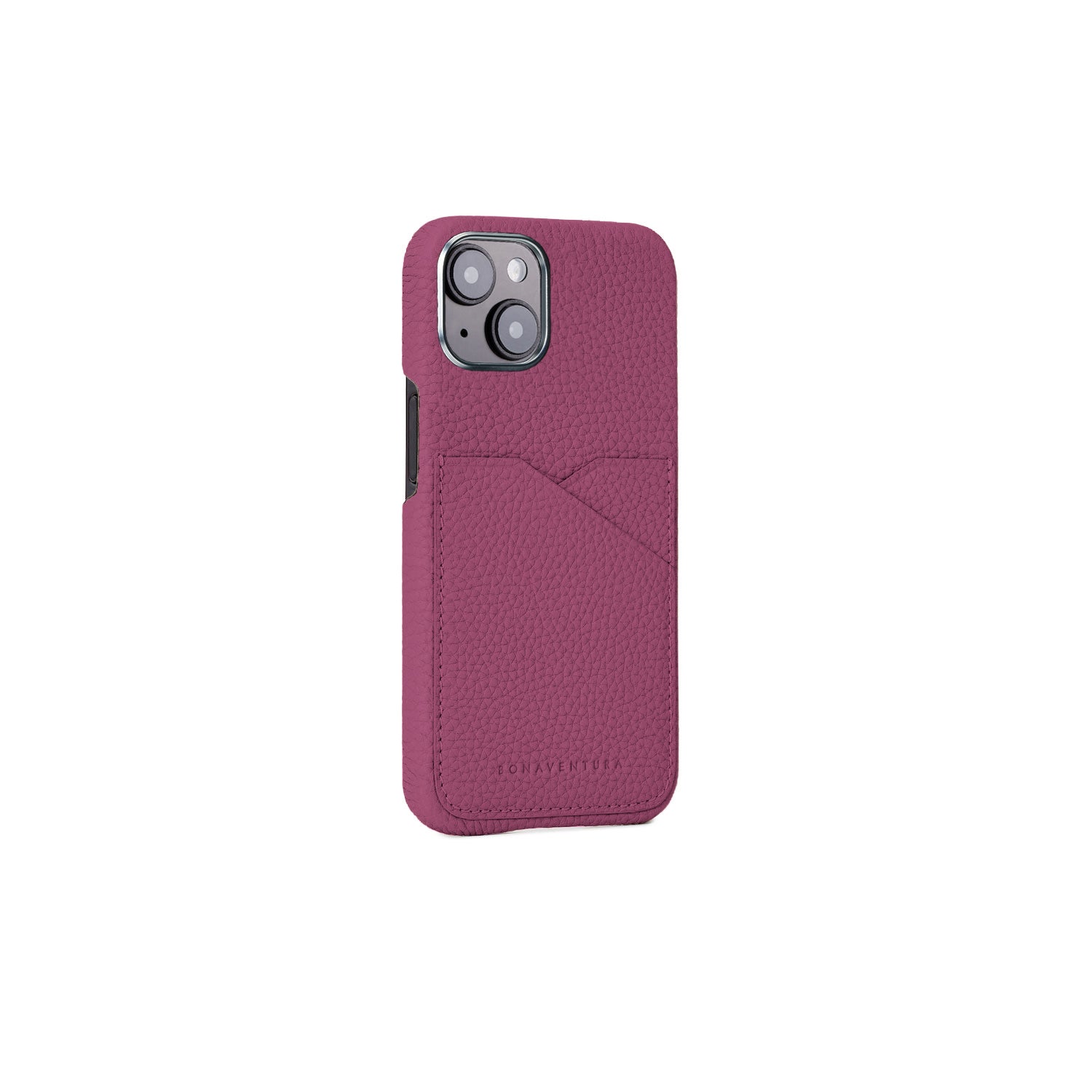 iPhone 15) バックカバーケース シュリンクレザー – BONAVENTURA (ボナ