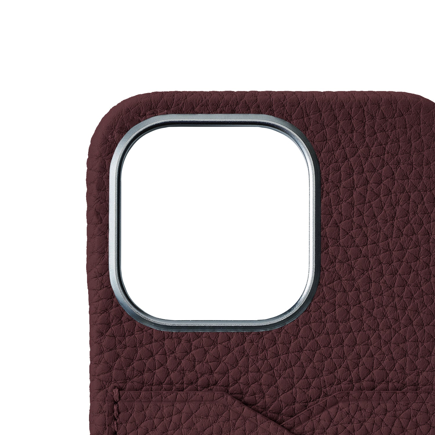 Back Cover Shrink Leather (iPhone 15 Pro Max)