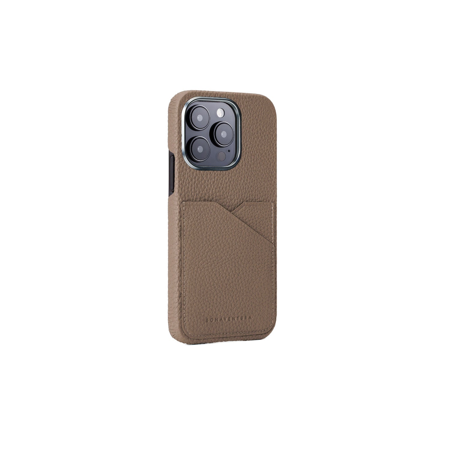 iPhone 15 Pro Max) バックカバーケース シュリンクレザー