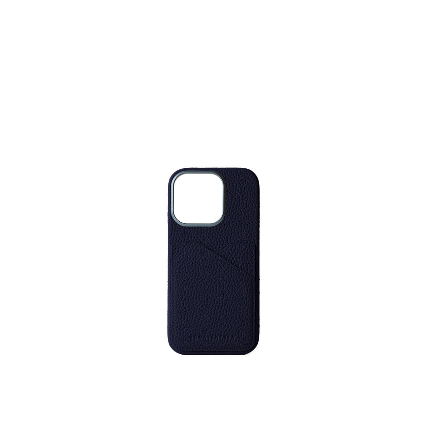 (iPhone 16 Pro) バックカバーケース シュリンクレザー