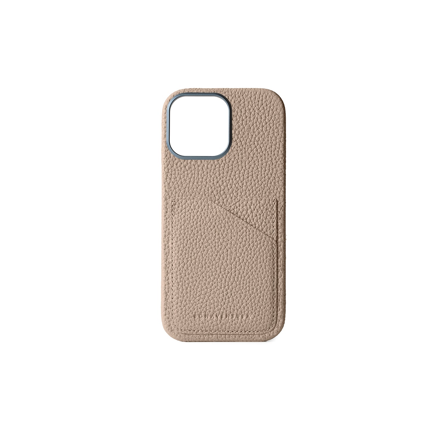 iPhone 15 Pro Max) バックカバーケース シュリンクレザー