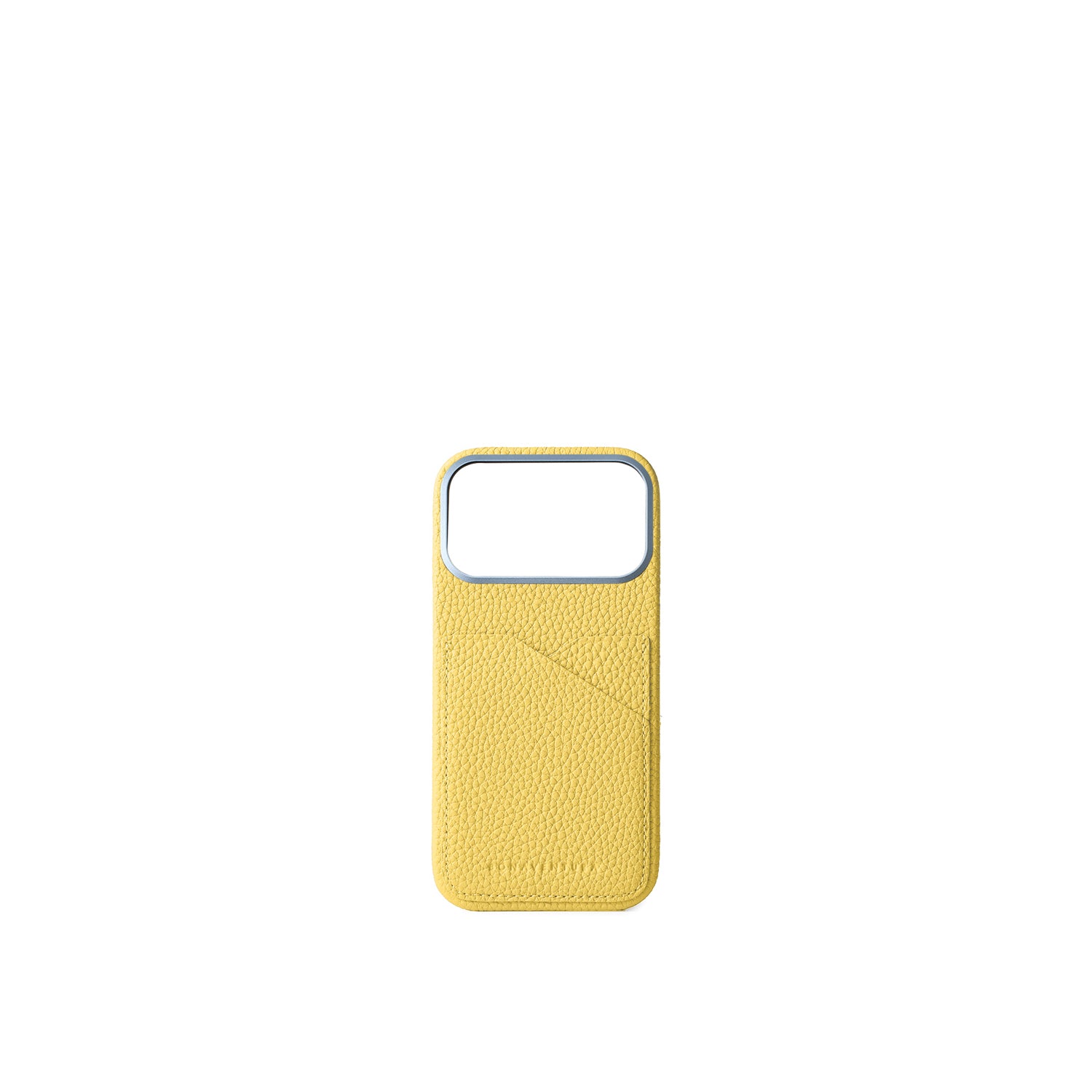 (iPhone 17 Pro Max) Back Cover Case Shrink Leather