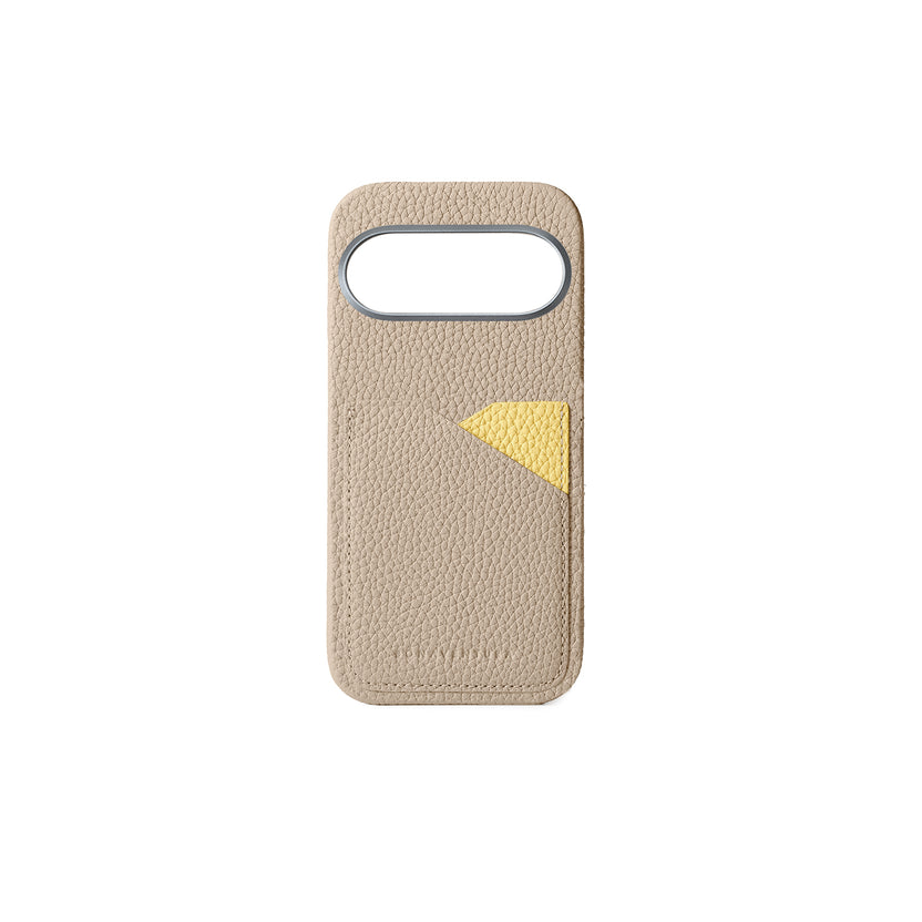 (Google Pixel 11)バックカバーケース シュリンクレザー