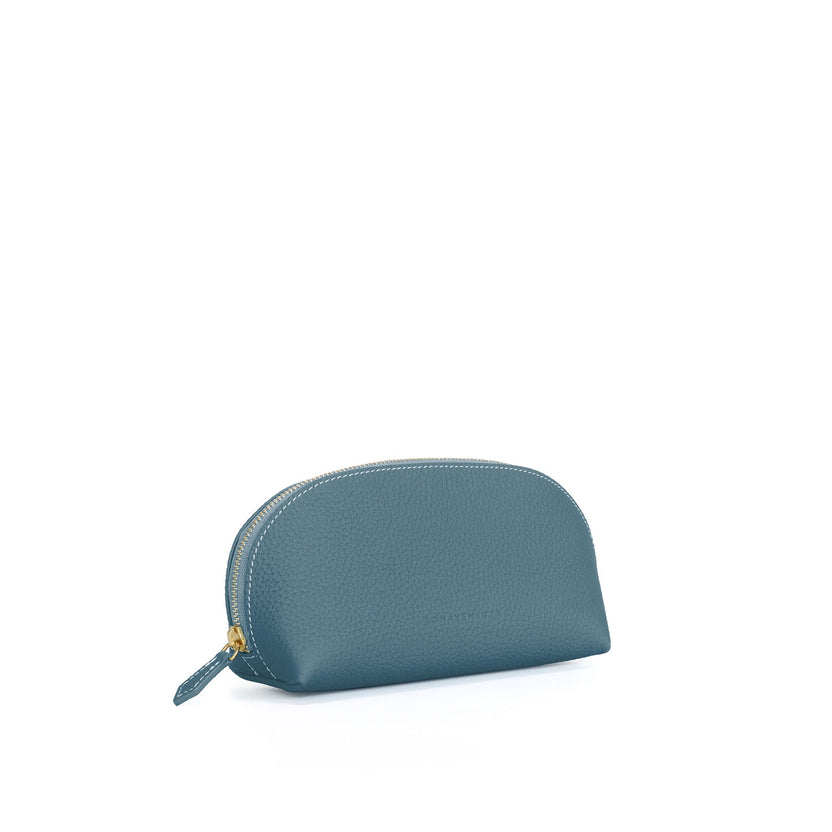 Cosmetic Pouch Shrink Leather (Small)