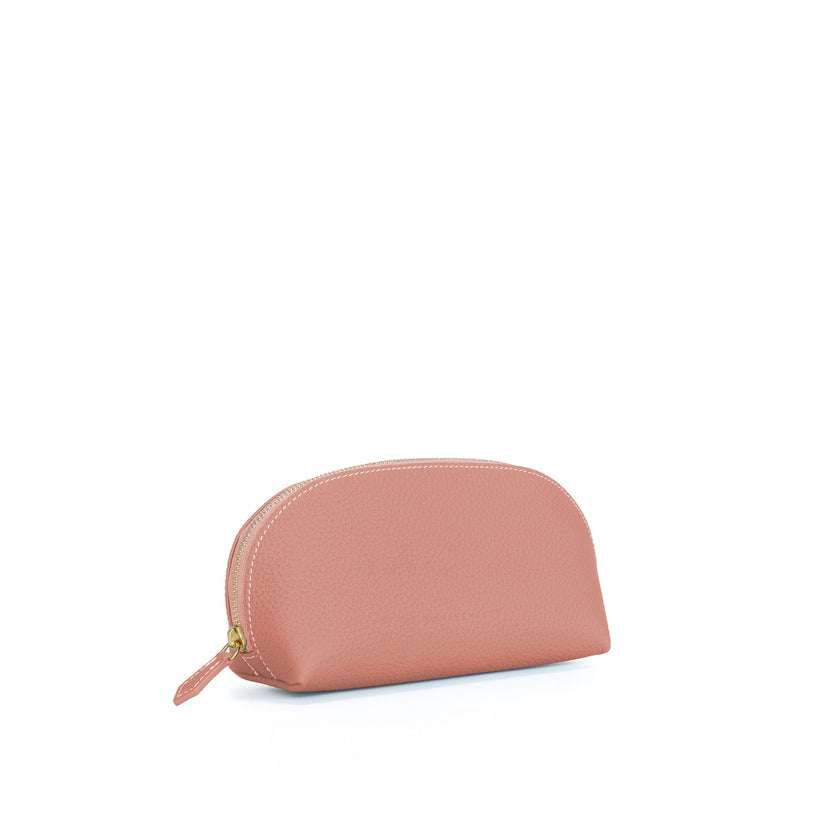 Cosmetic Pouch Shrink Leather (Small)