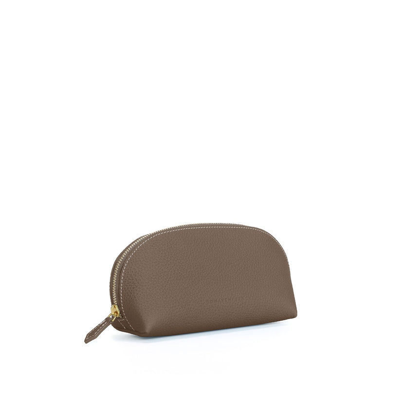Cosmetic Pouch Shrink Leather (Small)