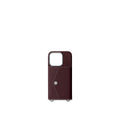 Back Cover With Snap Button Bottalato Leather (iPhone 16 Pro)