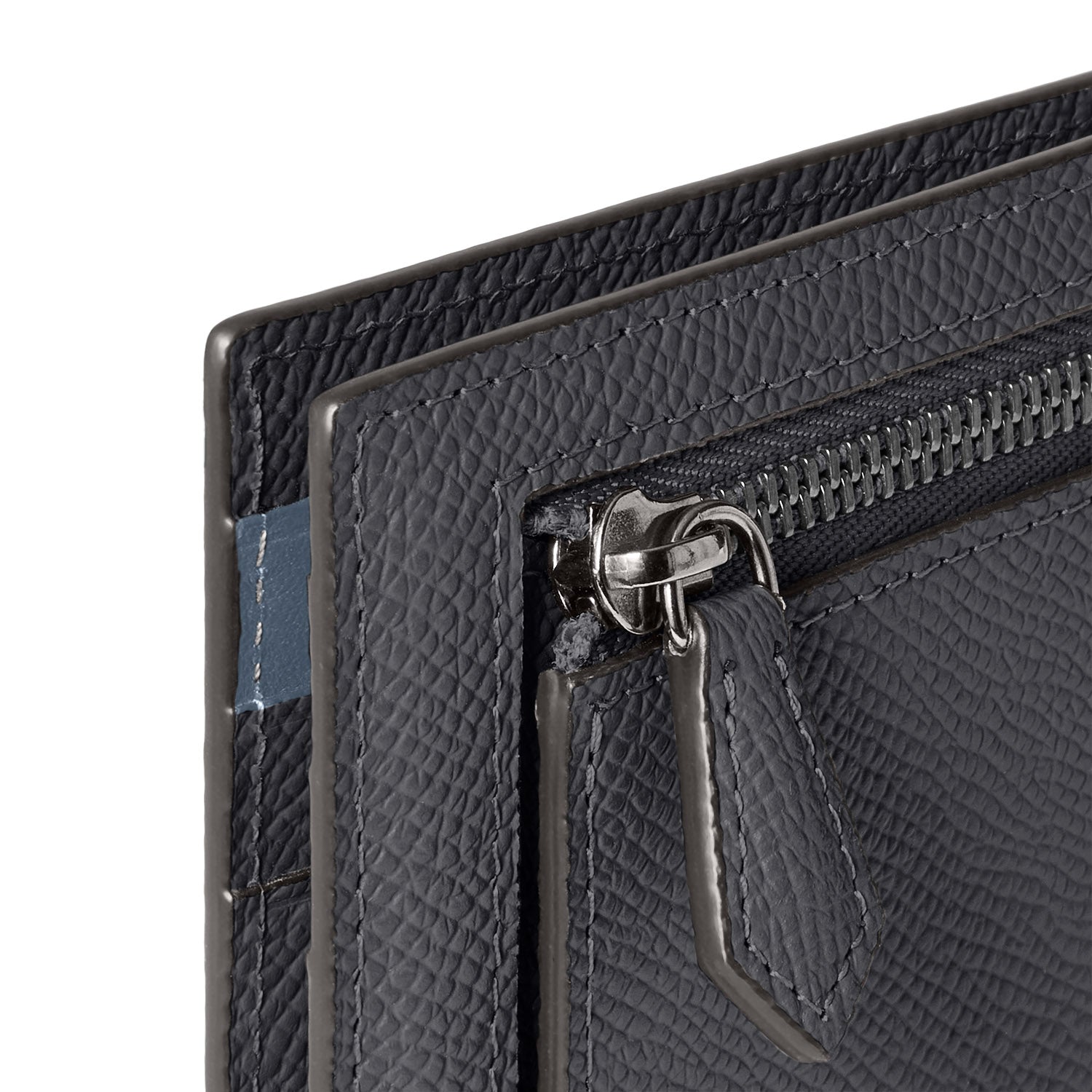 Bicolor Bifold Bill Clip with Coin Pocket Nobile Leather