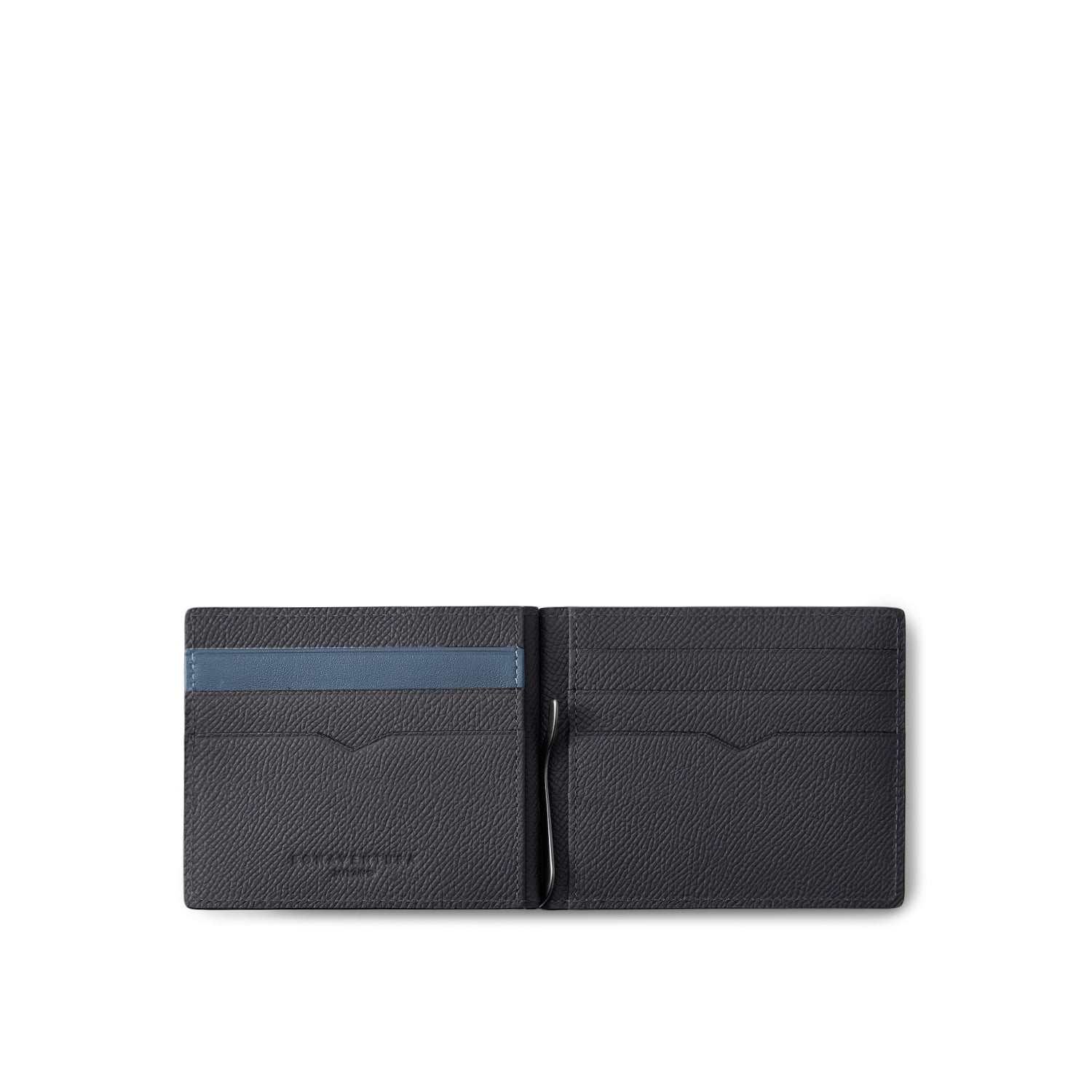 Bicolor Bifold Bill Clip with Coin Pocket Nobile Leather