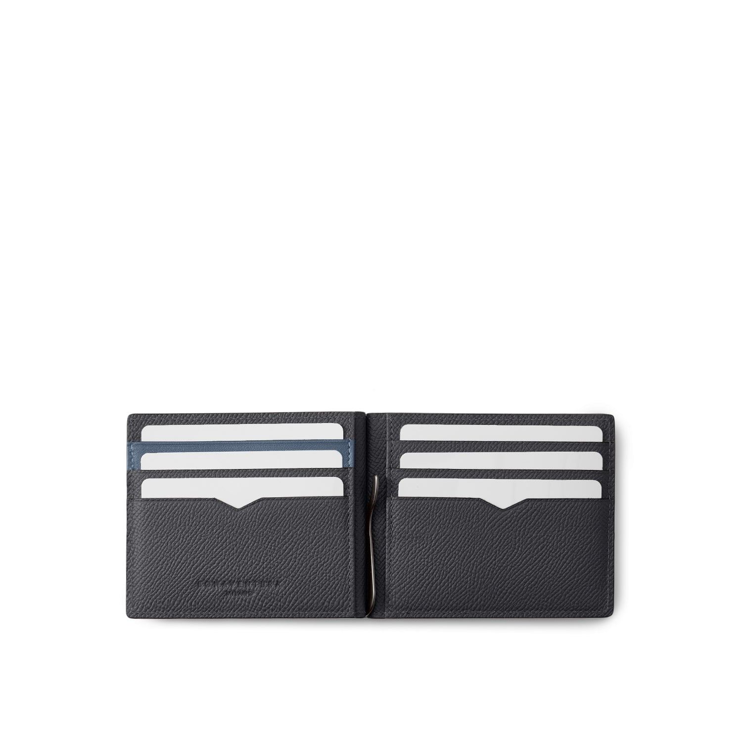 Bicolor Bifold Bill Clip with Coin Pocket Nobile Leather