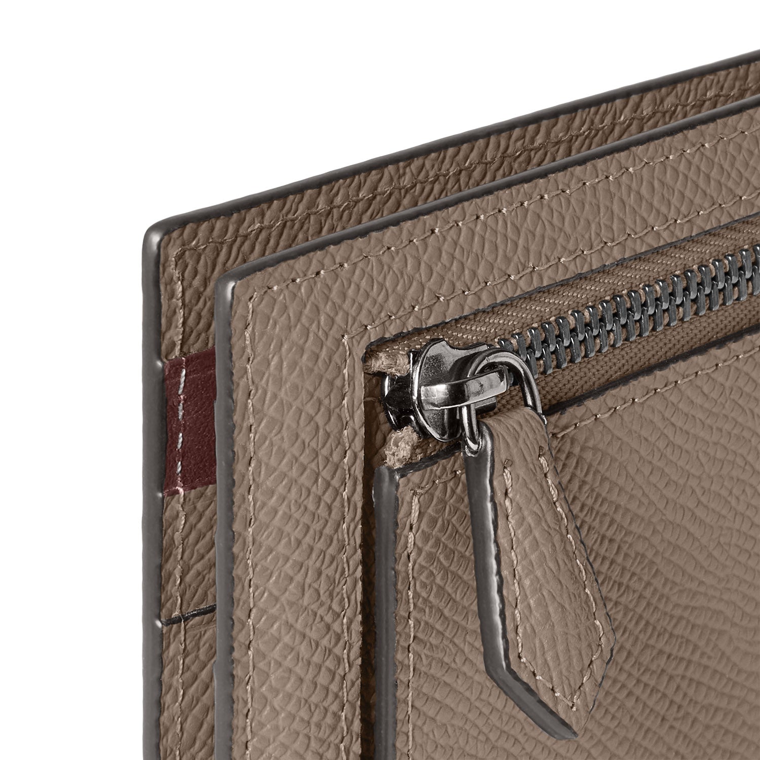 Bicolor Bifold Bill Clip with Coin Pocket Nobile Leather