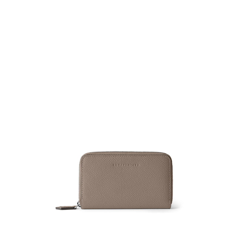 Bicolor Compact Wallet Nobile Leather