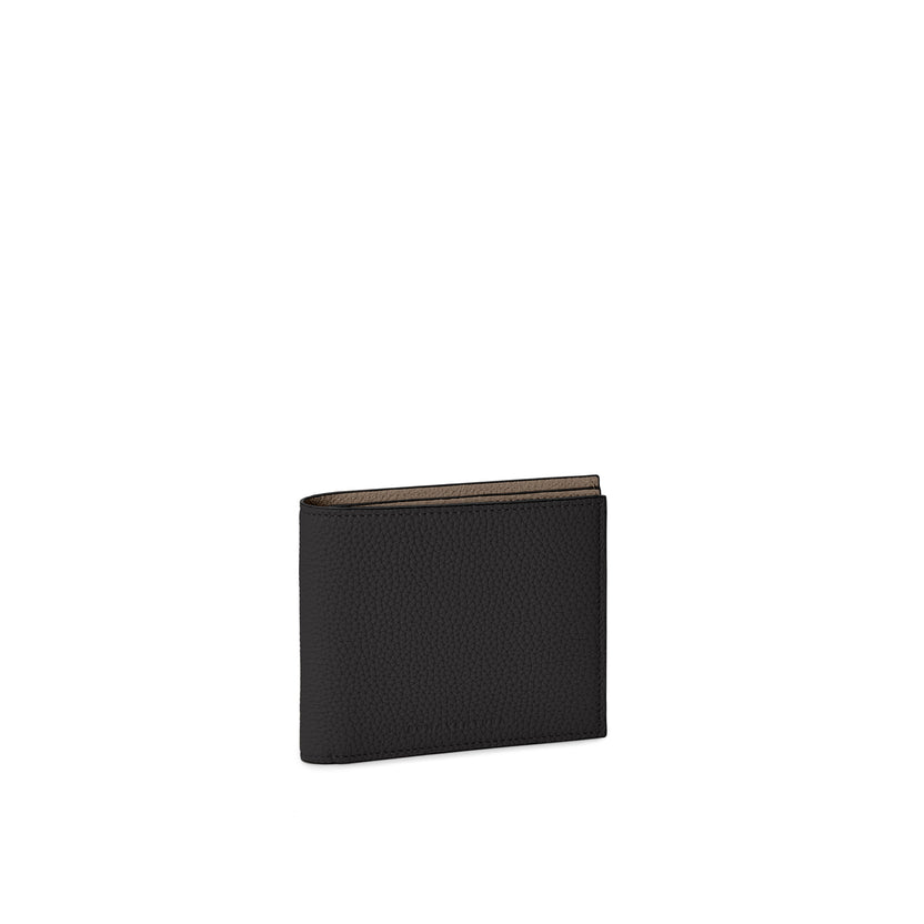 Men's Bifold Wallet Shrink Leather