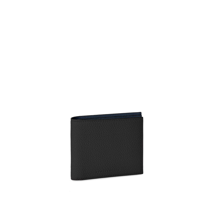 Men's Bifold Wallet Shrink Leather