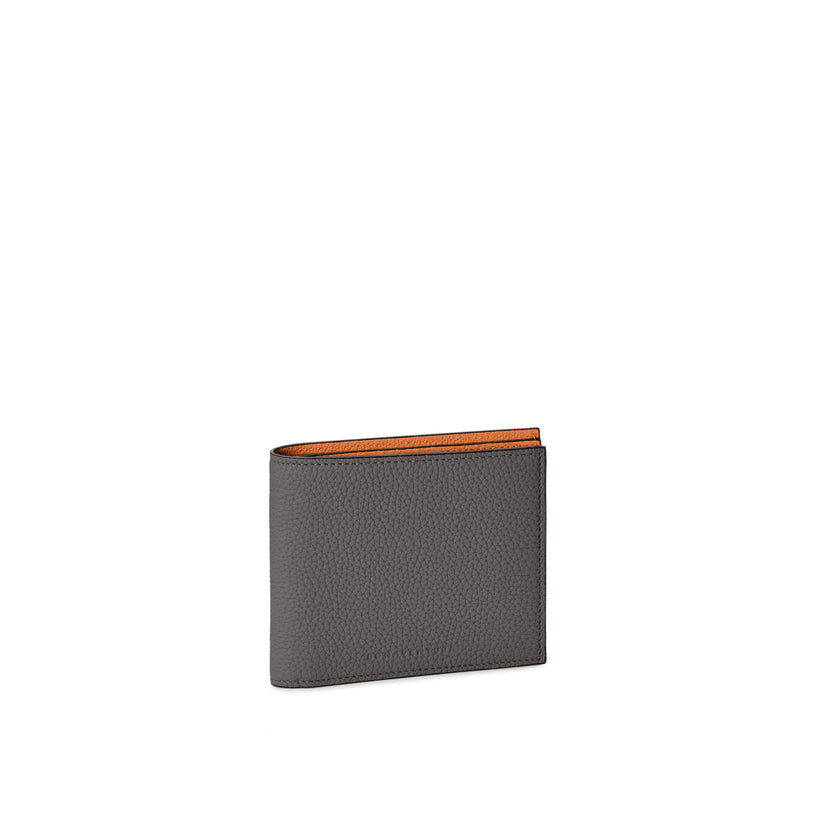 Men's Bifold Wallet Shrink Leather