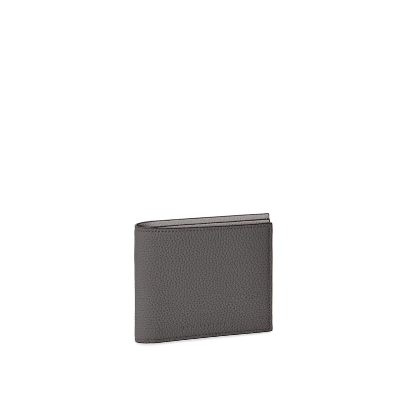 Men's Bifold Wallet Shrink Leather