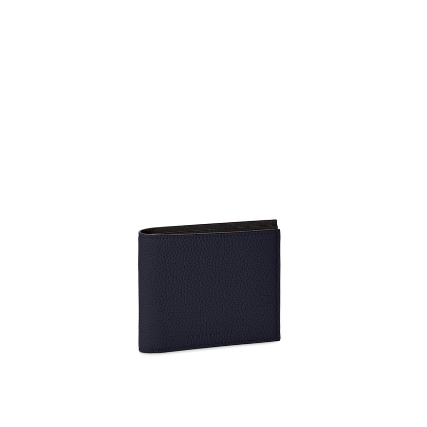 Men's Bifold Wallet Shrink Leather