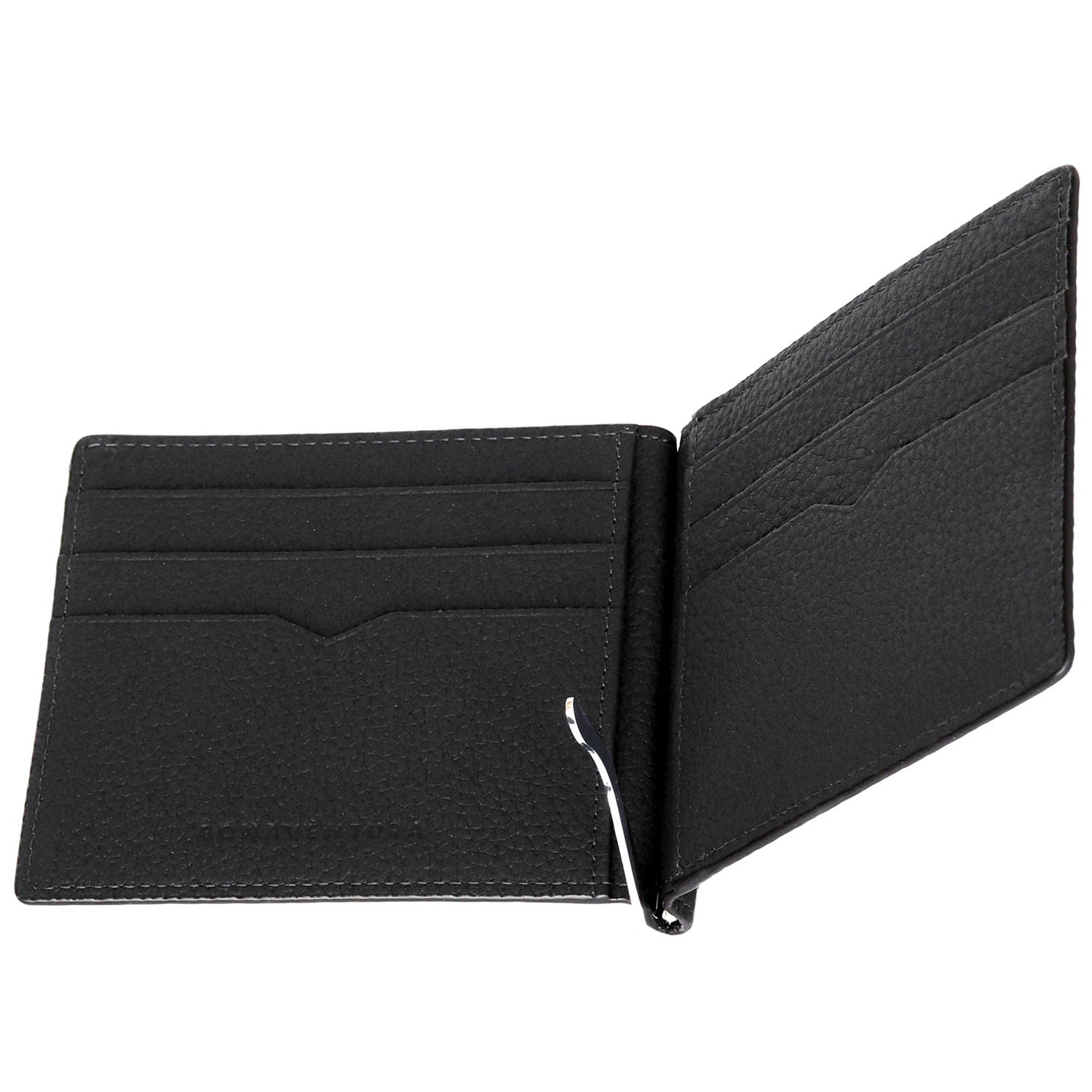 BONAVENTURA マネークリップ Bifold Bill Clip With Coin Case Shrink