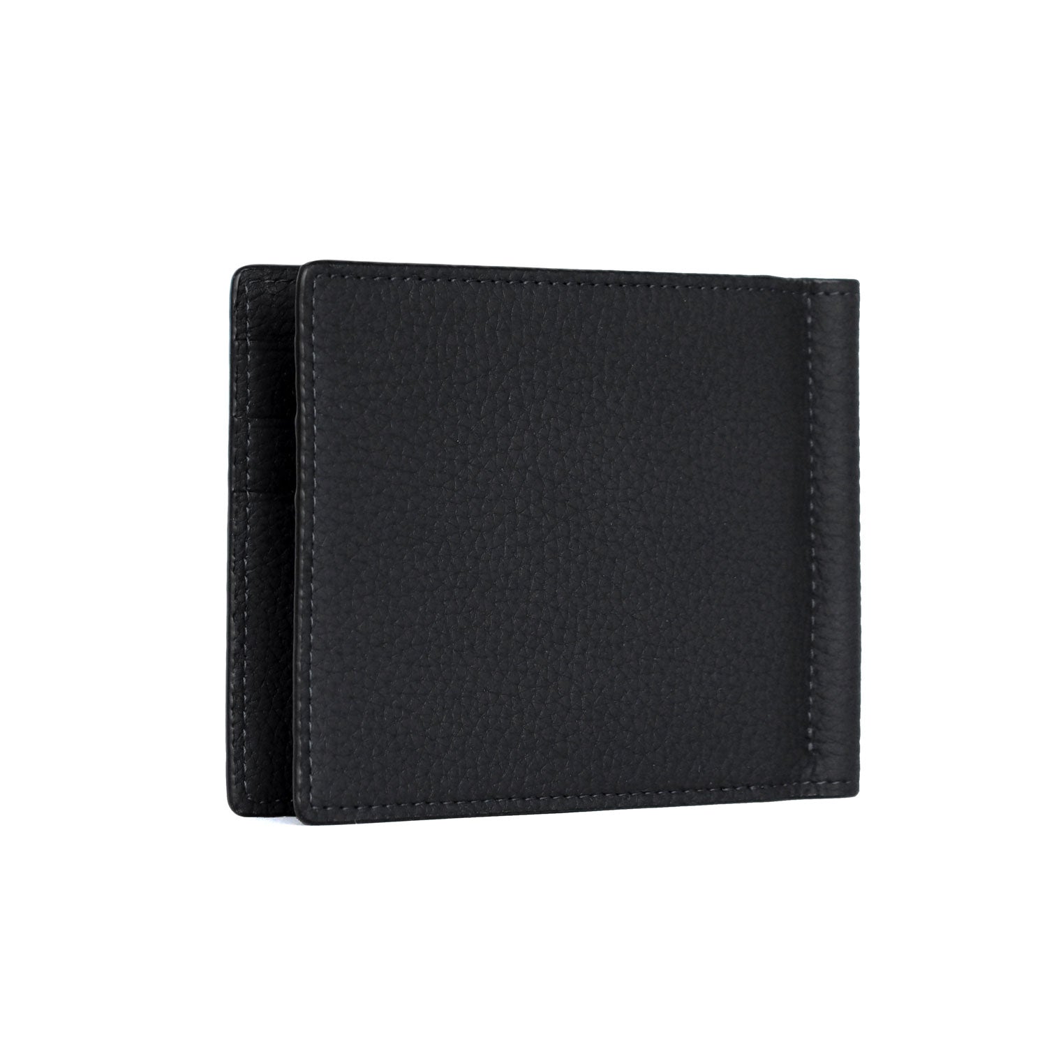 Bifold Bill Clip With Coin Case Shrink Leather – BONAVENTURA (ボナ