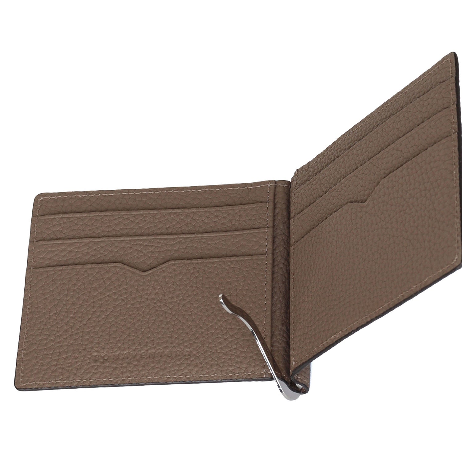 Bifold Bill Clip With Coin Case Shrink Leather – BONAVENTURA (ボナ