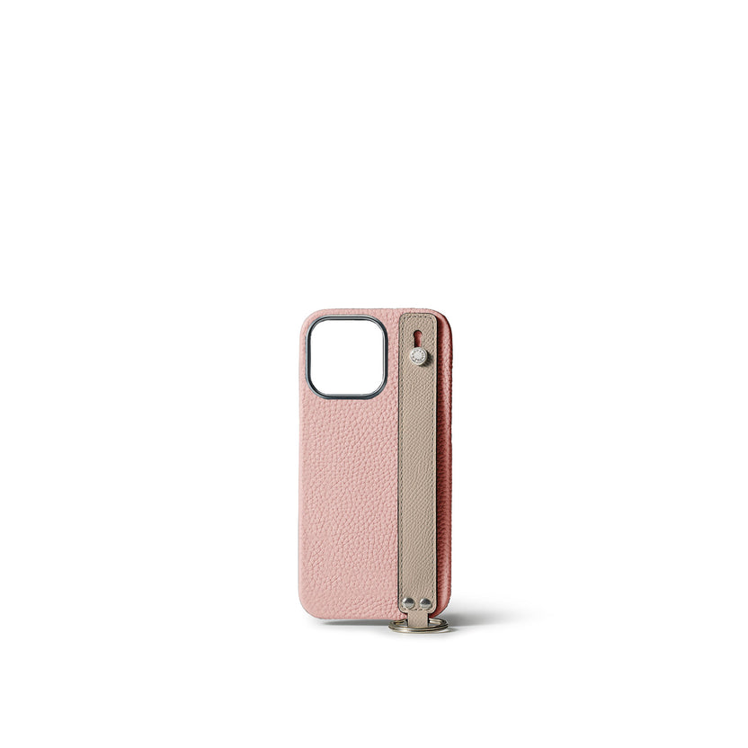 Back Cover Case With Handle Bottalato Leather (iPhone 15 Pro)