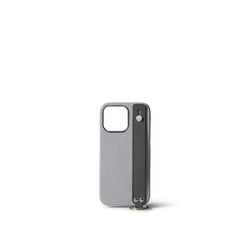 Back Cover Case With Handle Bottalato Leather (iPhone 15 Pro)