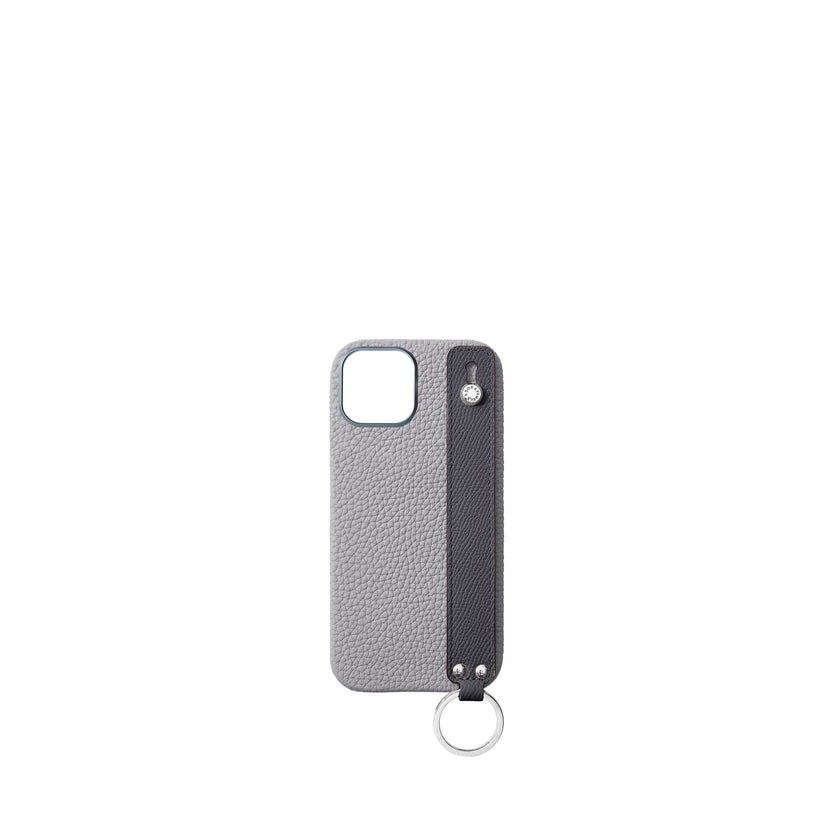 Back Cover Case With Handle Bottalato Leather (iPhone 16)