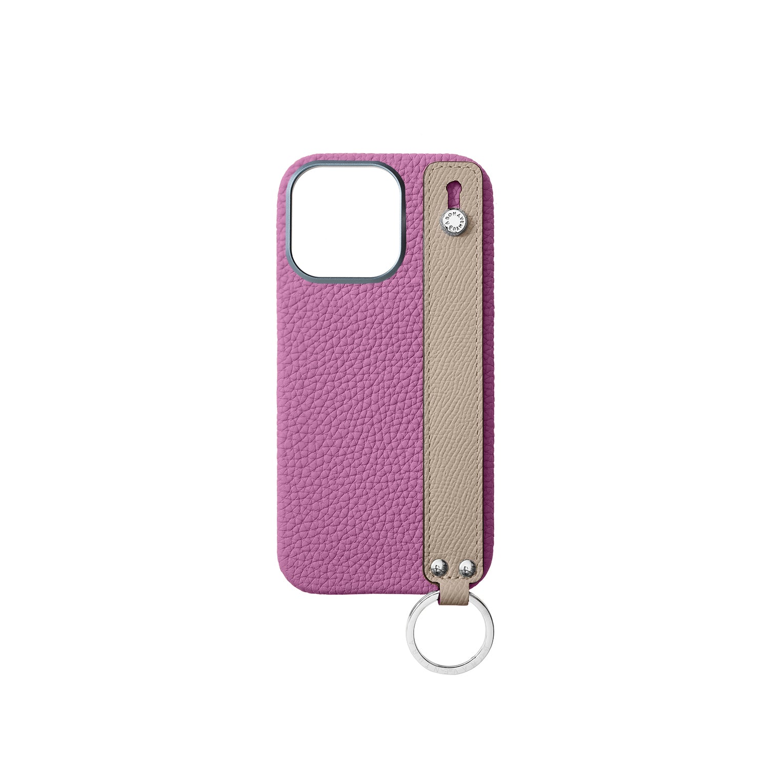 Back Cover Case with Handle Bottalato Leather (iPhone 16 Pro)