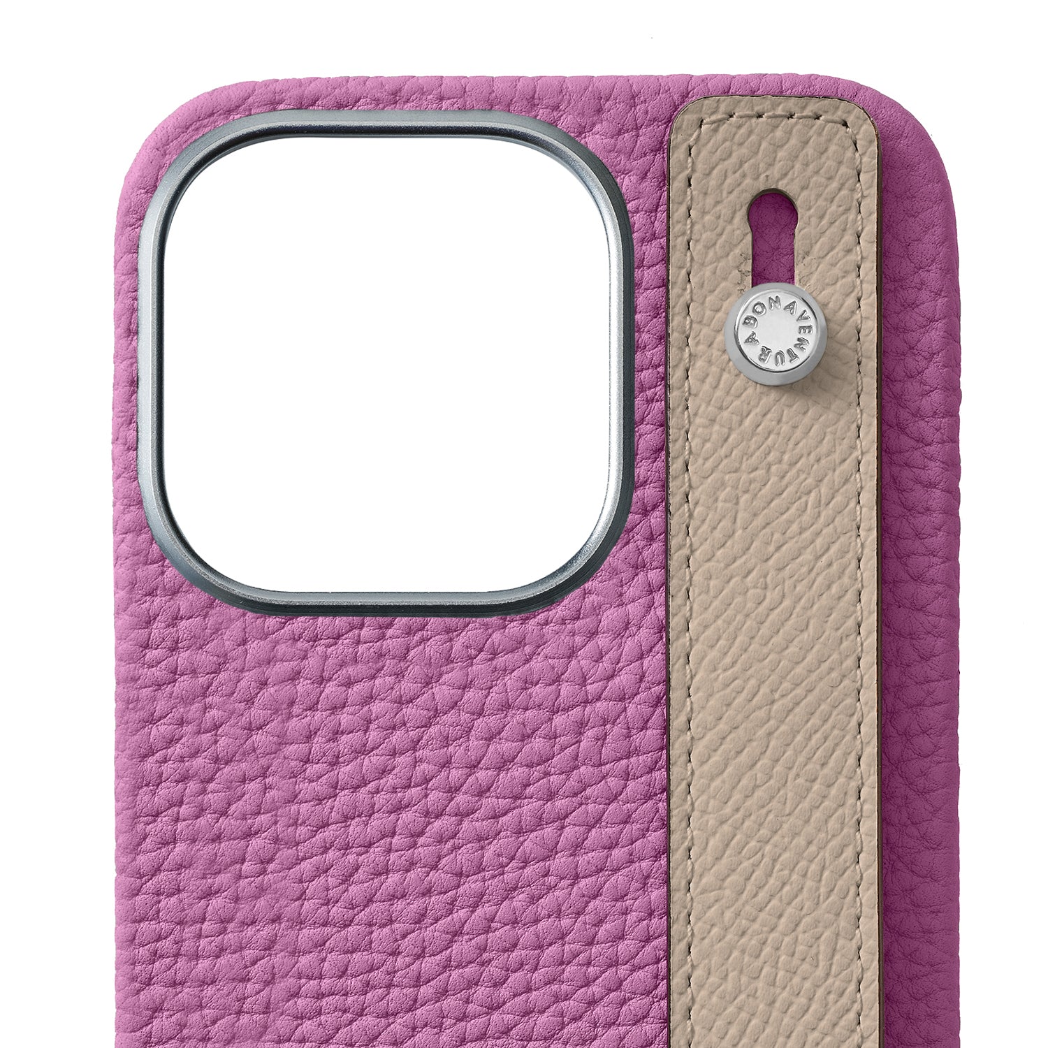 Back Cover Case with Handle Bottalato Leather (iPhone 16 Pro)