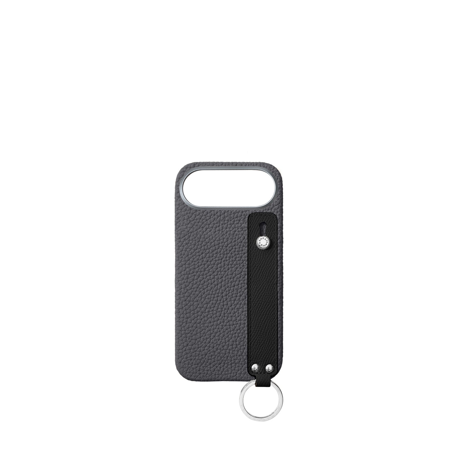 (iPhone 17 Air) ハンドル付き バックカバーケース シュリンクレザー