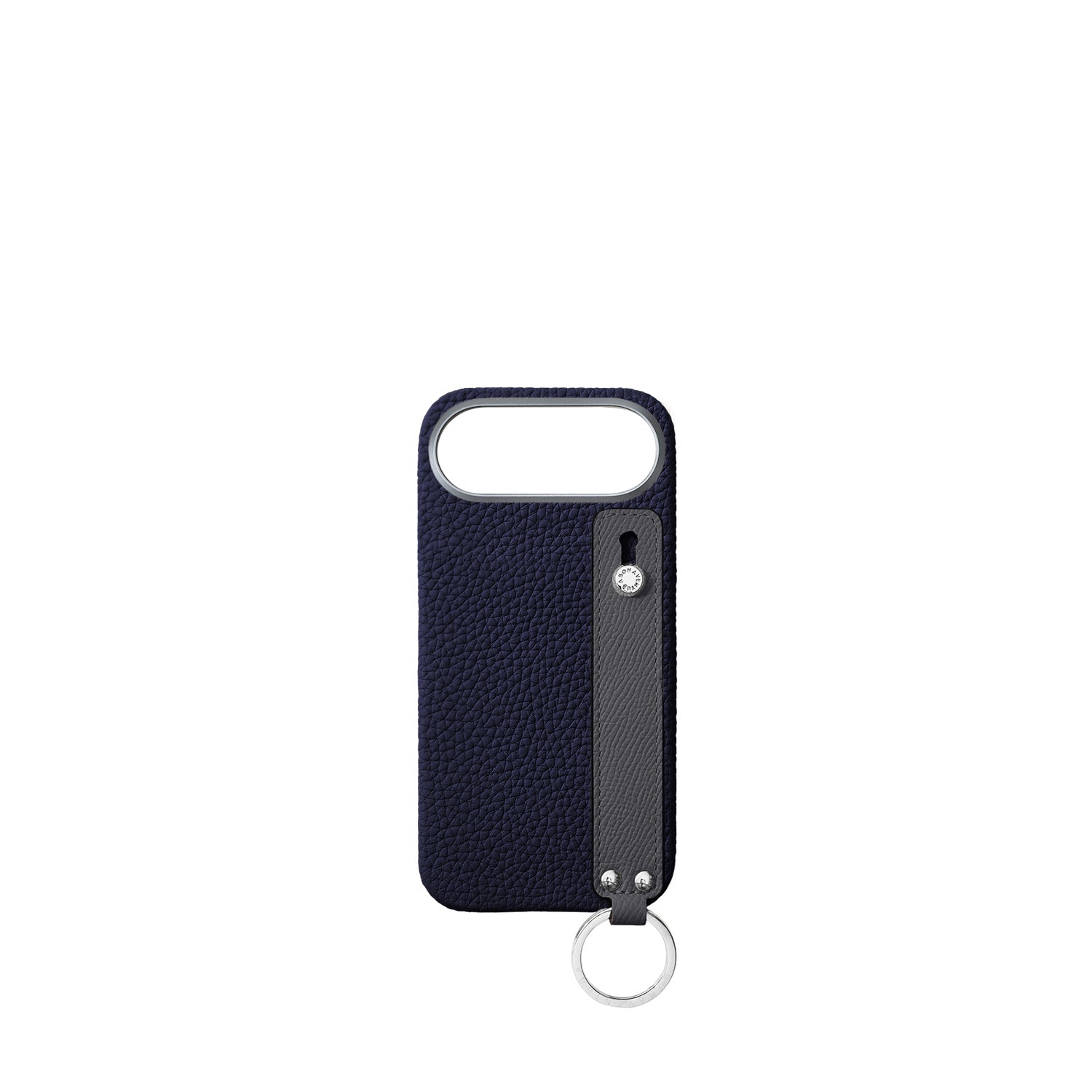 (iPhone 17 Air) ハンドル付き バックカバーケース シュリンクレザー