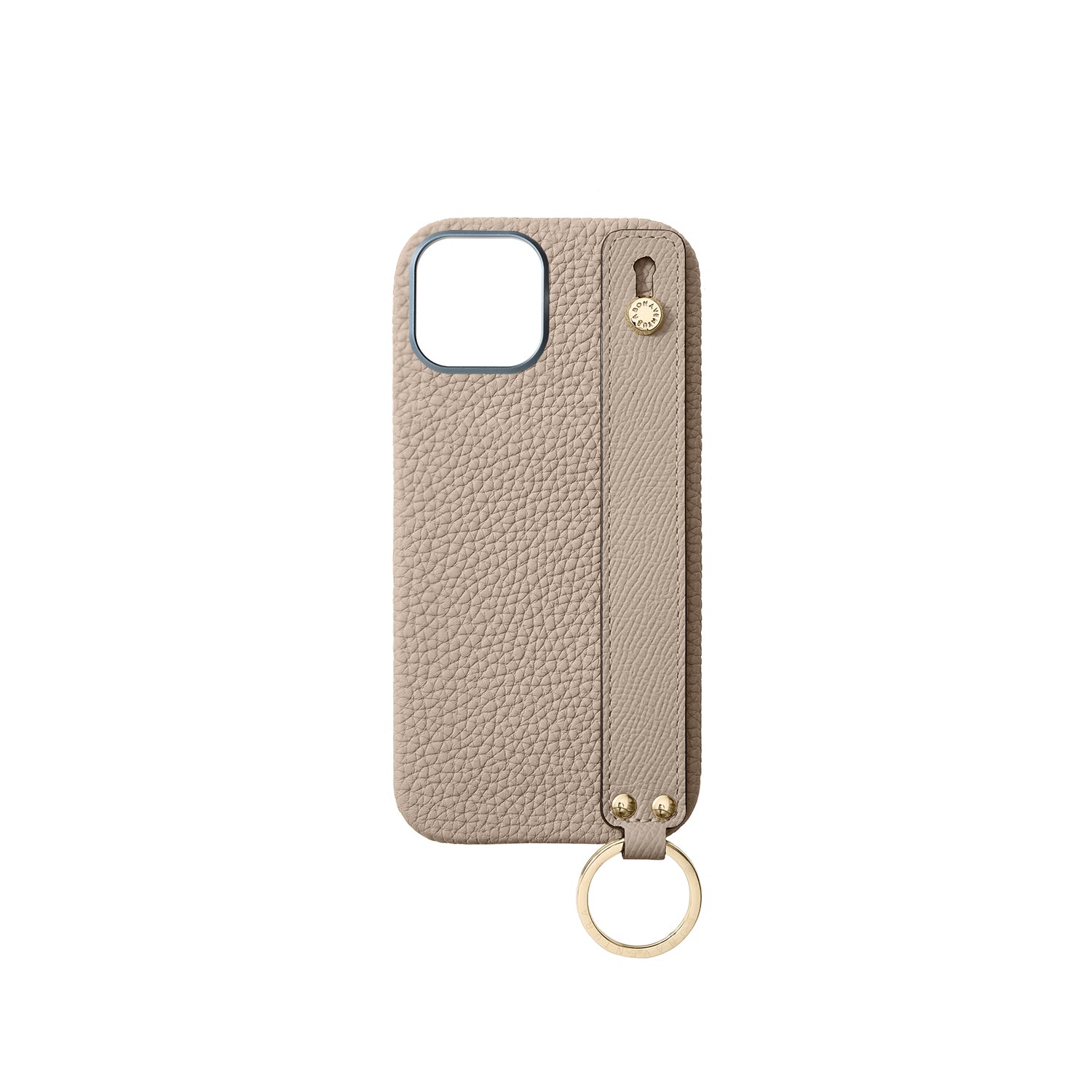 Back Cover with Handle Bottalato Leather Gold (iPhone 16)