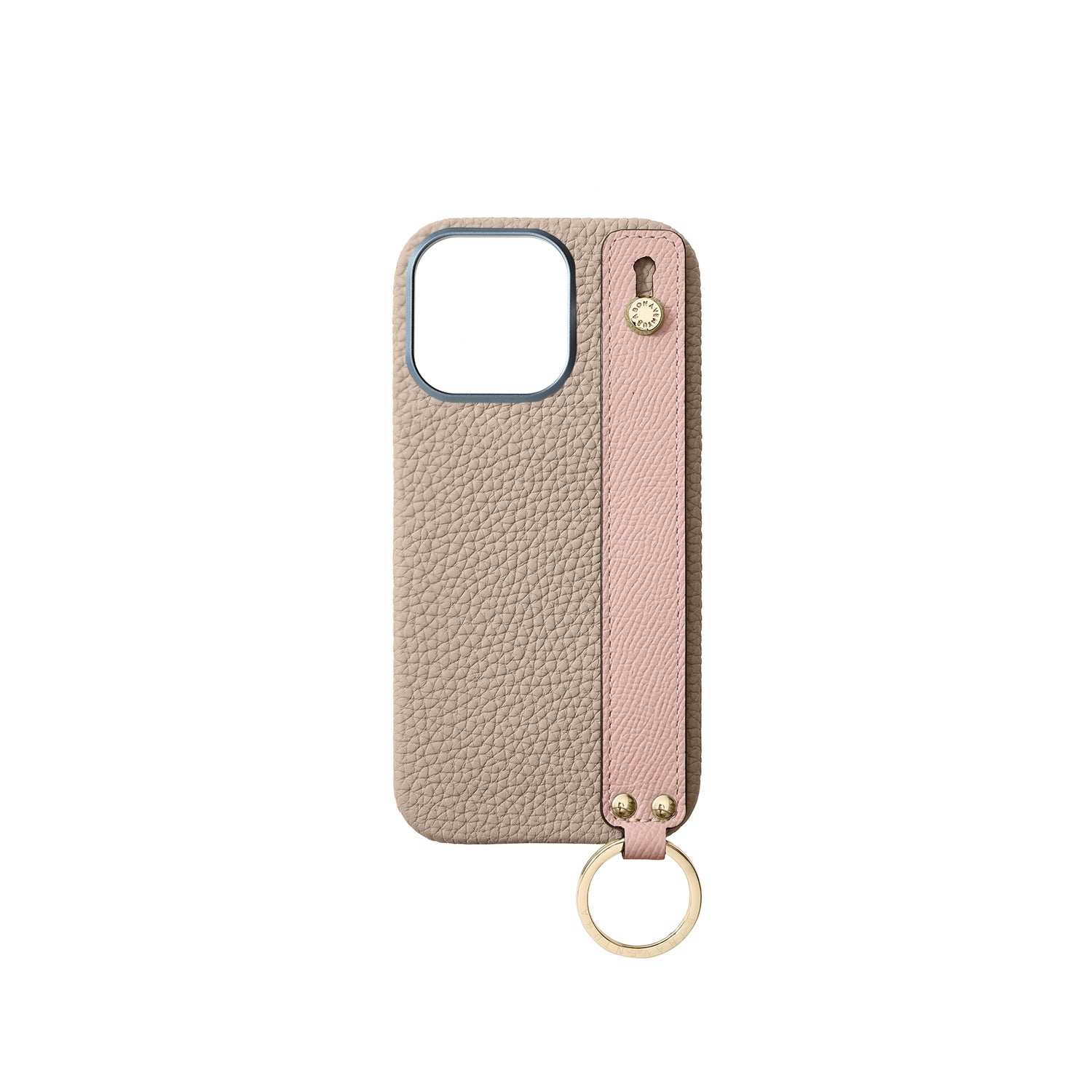 Back Cover with Handle Bottalato Leather Gold (iPhone 16 Pro)