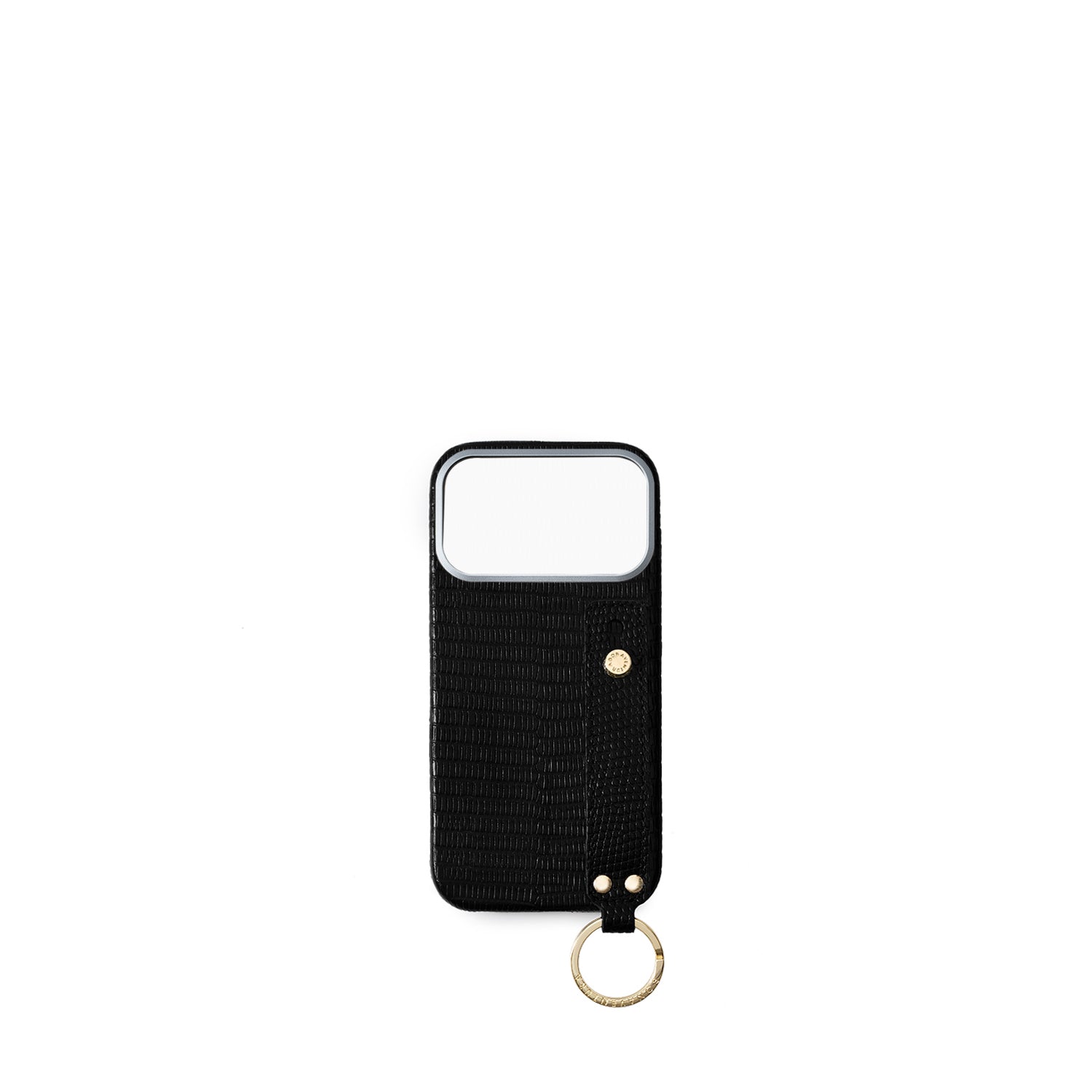 iPhone 17 Pro Max) ハンドル付き バックカバーケース リザード