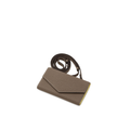 (iPhone 14 Plus) Mirror Case With Shoulder Strap, Shrink Leather
