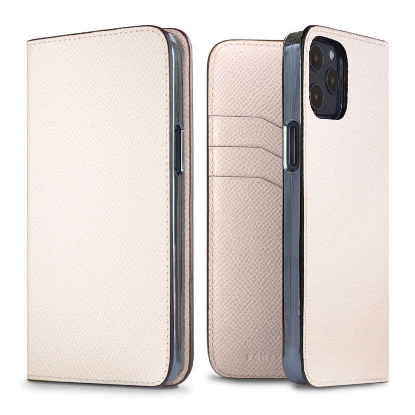 (iPhone 12 / 12 Pro) Diary Case Nobile Leather