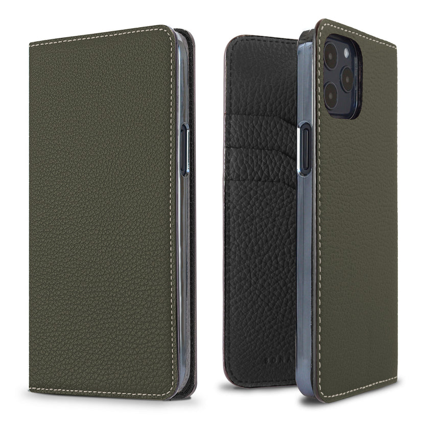 Diary Case Bottalato Leather (iPhone 12 / 12 Pro)